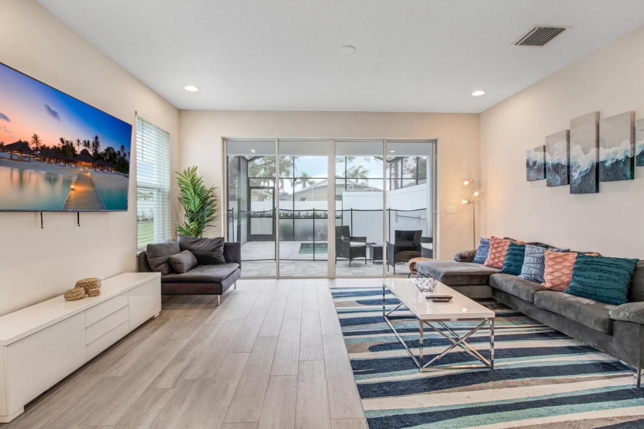 Modern Townhouse Near Disney With Heated Pool Orlando Exterior photo