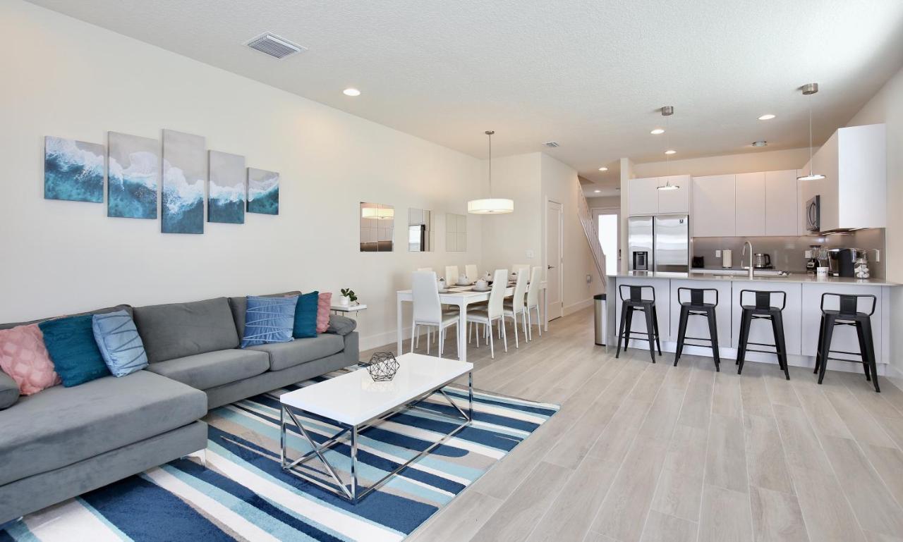 Modern Townhouse Near Disney With Heated Pool Orlando Exterior photo