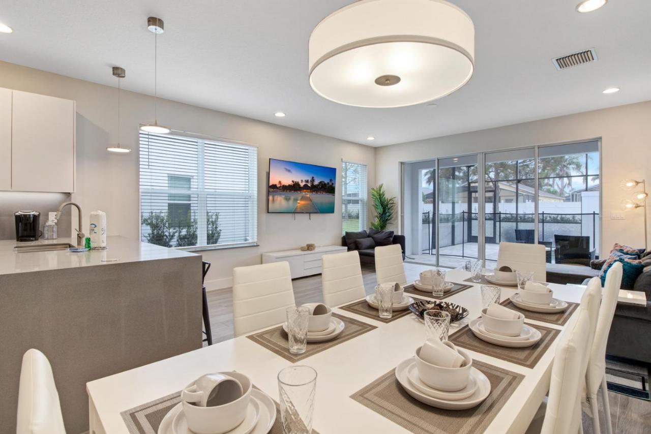 Modern Townhouse Near Disney With Heated Pool Orlando Exterior photo