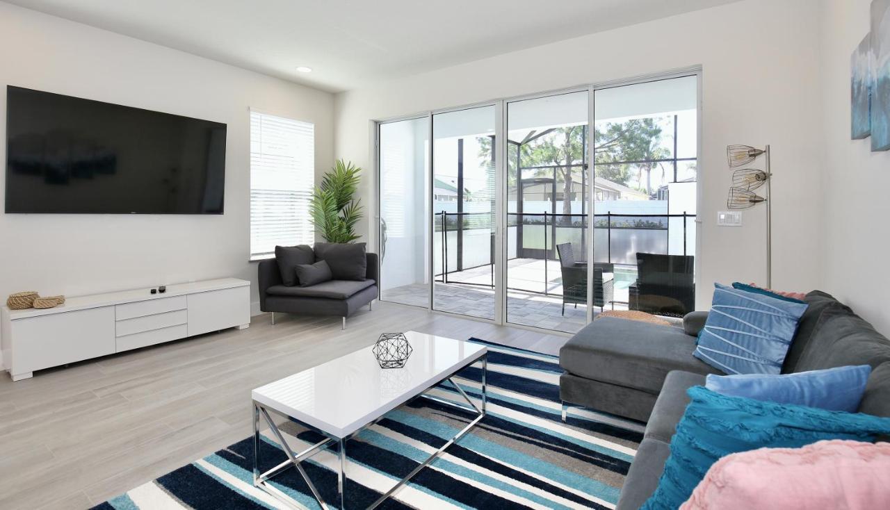 Modern Townhouse Near Disney With Heated Pool Orlando Exterior photo